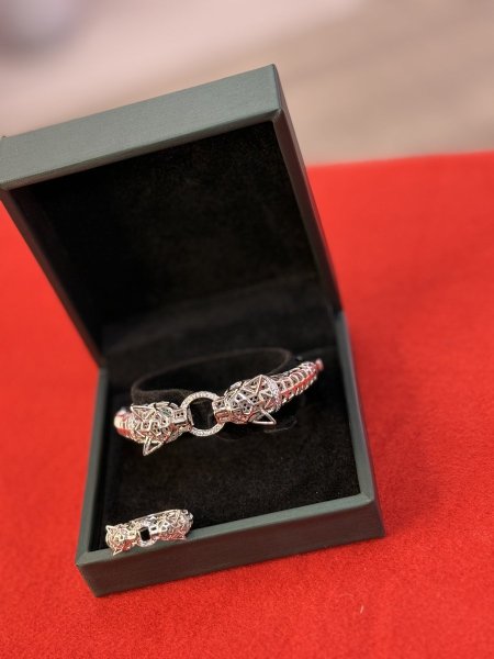 ثعبان مرصع بالكريستال.